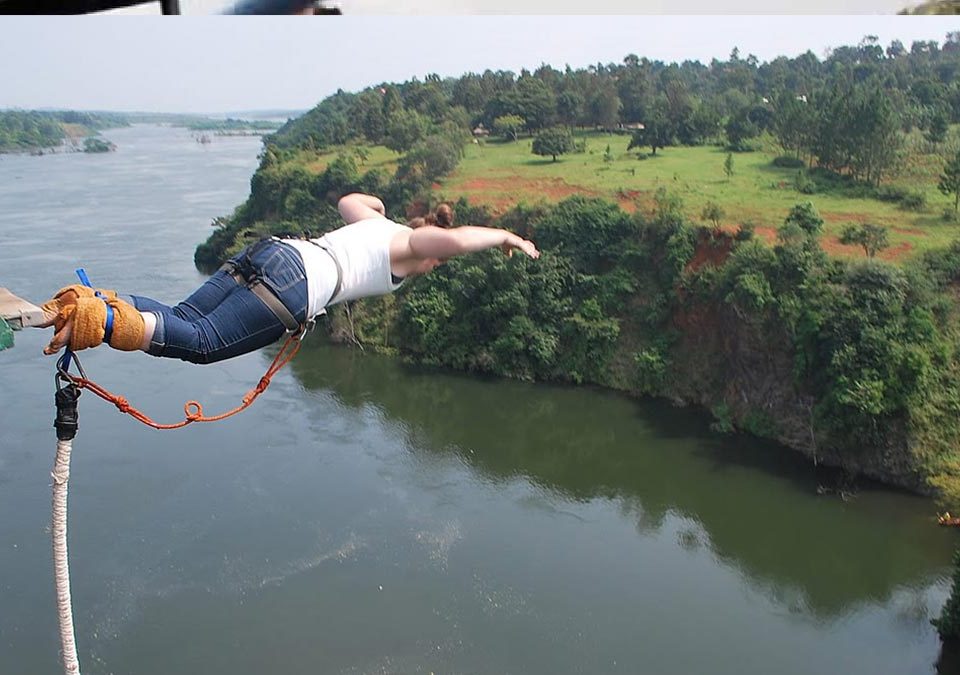 Bungee Jumping in Jinja, Uganda