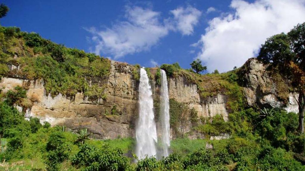 Sipi Falls in Mount Elgon National Park